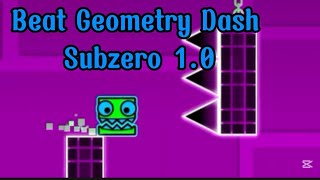 Beat Geometry Dash Subzero 10 [upl. by Padriac165]