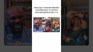 Shaq is hilarious Dirk Nowitzki gets invited to every cookout [upl. by Rajewski224]