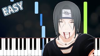 Naruto Shippuden OST  Despair Easy Piano Tutorial [upl. by Bowler]