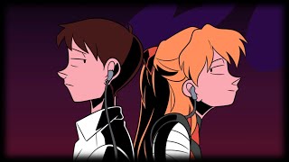 Fly me to the Moon by Jenny  The END of the end of Evangelion ver [upl. by Kuhlman]