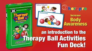 An Introduction to the Therapy Ball Activities Fun Deck  Therapro [upl. by Nosreip]