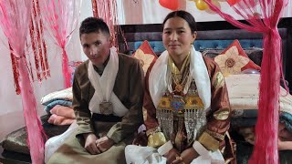 ladakhi wedding 🎎  Deachen ladol weds jigmat joldan  Marriage songs [upl. by Eicaj]