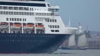 MS Veendam Arrival amp Departure reel [upl. by Mannie]