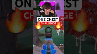 I Screwed up the One Chest Challenge  Fortnite 🔥 [upl. by Neeneg]