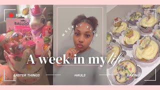 EASTER VLOG ✨  Hauls Easter things Baking amp More [upl. by Gabrila]