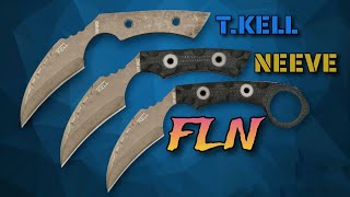 NEW TKELL  Neeves Knives FLN Karambit With or Without a Ring [upl. by Lesig]