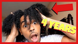 4 YEAR FRO JOURNEY  FAST HAIR GROWTH JOURNEY [upl. by Anawot]