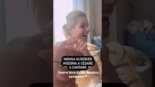 Nonna Hunziker insegna a Cesare a cantare [upl. by Ynnod]