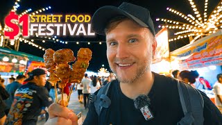 EPIC Street Food FESTIVAL in Thailand  Massive THAI Food Tour in Chonburi 2024 [upl. by Seyer73]