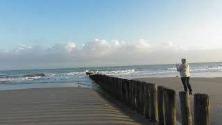 Morgen am Strand von Cadzand Bad NL [upl. by Ereveniug658]