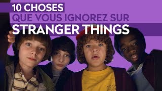 STRANGER THINGS  10 CHOSES QUE VOUS IGNOREZ SUR LA SÉRIE  AUFEMININ [upl. by Llorre]