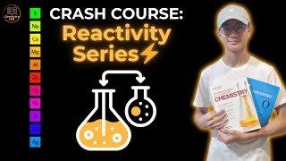 CRASH COURSE Reactivity Series⚡️Displacement reaction Extraction of metal Prevention of rusting [upl. by Ivonne]