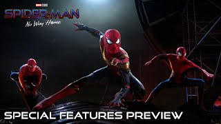 SPIDERMAN NO WAY HOME  Special Features Preview [upl. by Yeleak]