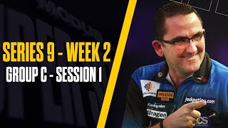 WILL THE BOSS DO THE BUSINESS 💪  Darts  Series 9 Week 2  Group C Session 1 [upl. by Mcclish]