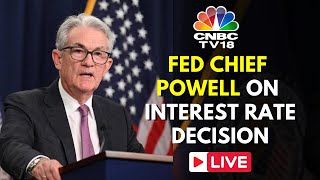 Jerome Powell LIVE Federal Reserve Bank Interest Rate Decision  FOMC Meeting  US Market  N18G [upl. by Ianthe]