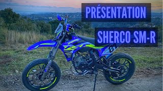 Présentation de ma moto 50cc  Sherco smr 2020 [upl. by Nylahsoj808]