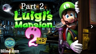 Luigi Back Behind the Vac Part 2 Luigis Mansion 2 [upl. by Roxine]