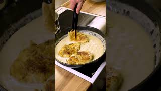 Super simple Creamy Sauce for Chicken Fillets [upl. by Aleek]