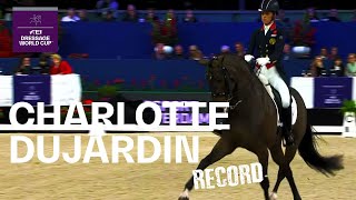 Charlotte Dujardin amp MSJ Freestyle Record Breaking Performance  FEI Dressage World Cup™ [upl. by Yenterb]