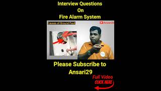 Ground Fault in Addressable Fire Alarm System groundfault firealarmsystems ytshort [upl. by Namar]