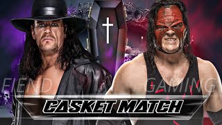 WWE 2K24  Kane VS The Undertaker  Casket Match  WWE Crown Jewel [upl. by Netsew]