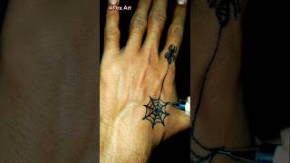 Spider🕷️🕸️tattoo designshorts ytshort youtubeshorts tattoo art artist [upl. by Oicapot]