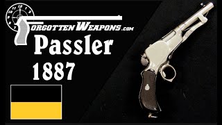 Passler Model 1887 Ring Trigger Pistol  Now With Mannlicher Clips [upl. by Ecreip]