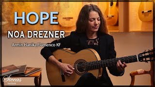 Noa Drezner plays quotHopequot on a Hanika Flamenco Guitar [upl. by Yelknirb]