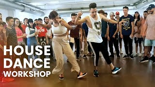 Sarah Bidaw  House Dance Workshop  Mr ID FT Sahraoui Bachir  Fid El Youm [upl. by Aicilyt]