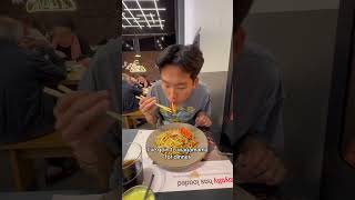 AUSSIES TRY BRITISH CHAINS london food londonvlogger wagamama fail [upl. by Edaw]