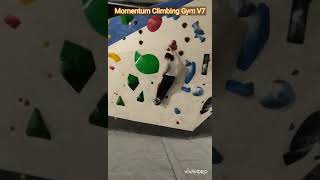 V7｜Momentum Climbing Gym Millcreek [upl. by Oiluj]