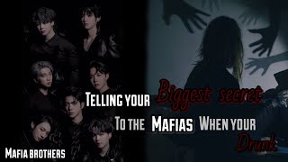 BTS OT7 Oneshot Telling your biggest secret to the Mafias when your drunk Mafia brothers [upl. by Lisa]