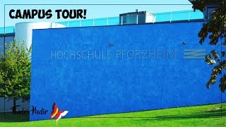 CAMPUS TOUR HOCHSCHULE PFORZHEIM [upl. by Aphrodite870]