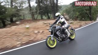 New Yamaha MT09 2017 Präsentation und Soundcheck [upl. by Shalna]