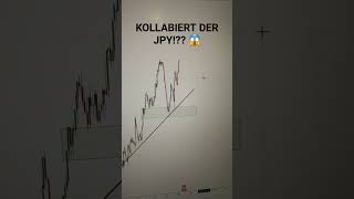 Forex Trading Kollabiert der JPY 😱🔥 tradinglernen forextrading [upl. by Fife]