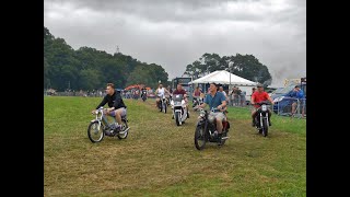 Parade of Motorcycles at the Netley Marsh Steam amp Craft Show  21072024 [upl. by Aleiram]