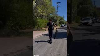 This Cop asked to see my Skateboard 😳 parati skatemx paratodos viralvideo [upl. by Llednik]