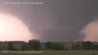 Chickasha Oklahoma Wedge Tornado on May 24 2011 [upl. by Meaghan]