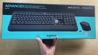 Unboxing Logitech mk540 Advanced Wireless Keyboard and Mouse [upl. by Philomena]