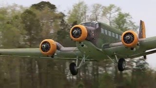 Junkers JU52 Takeoff [upl. by Gunn]