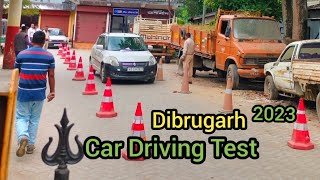 Dibrugarh Rto four wheeler Driving test Dec2023 [upl. by Adlemy123]