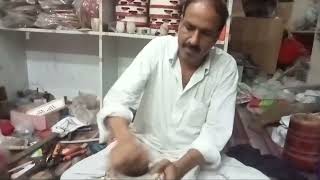 Tabla makerghulam Abbas labatwo different scale tabla making F scale C scale [upl. by Keverian]