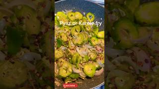 Pyaz Wale Karele ki Sabzi Recipe karelekisabzi pyazkisabji karelerecipe [upl. by Evyn]