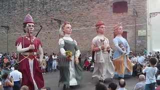 IRUÑEKO ALDE ZAHARREKO ERRALDOIAK  GIGANTES CASCO VIEJO PAMPLONA VALS SAN FERMIN TXIKI 2013 [upl. by Euqirrne]