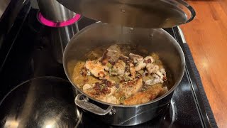 Cooking Pheasant With White Wine Bay Leaf amp Thyme [upl. by Bowden146]