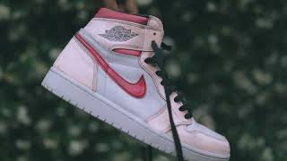 Jordan 1 Retro High OG Defiant Nike SB Light Bone [upl. by Goddart]