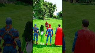 GTA V  IRON MAN SAVING AVENGERS 🤯 shorts gta5 [upl. by Einnus483]