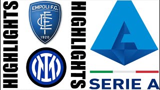 Empoli vs Inter 03 Highlights  Serie A 20242025 [upl. by Vowel]