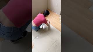 How to renovate and refresh your floor with newgeneration selfadhesive PVC tiles part22 homedecor [upl. by Orlene106]