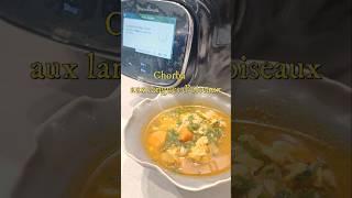 Chorba aux langues doiseaux au cookeo food cuisinefacile soup souprecipe cookeo [upl. by Lyndsie]